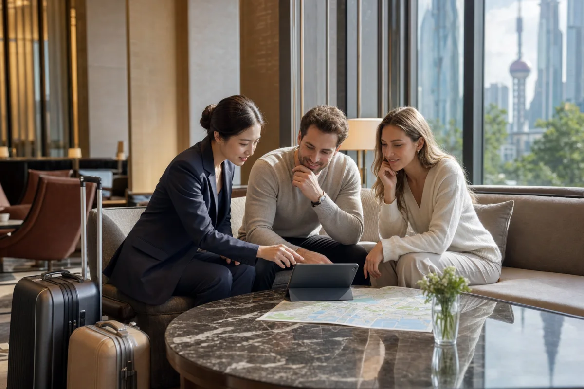 Shanghai Hotel Area and Booking Support